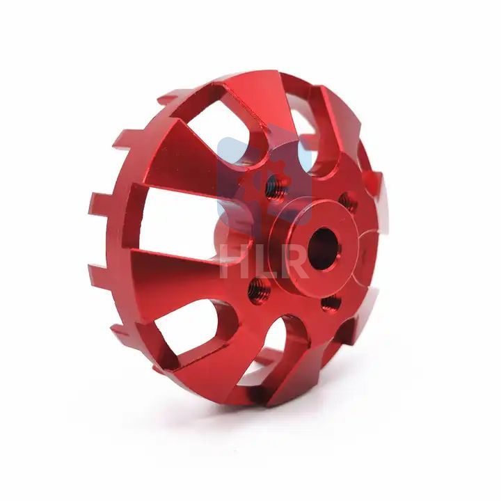 Giá đỡ anodized phay CNC